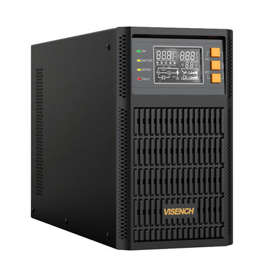 Visench High Frequency 220Vac Long Backup Time Single Phase 3Kva 3000Va Lead Acid Batteries Online Ups Universal Power Supply