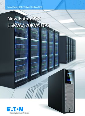 UPS power supply  global brand Eaton 500KVA 10000 Online UPS 15-20KVA for  Government Project Data Center