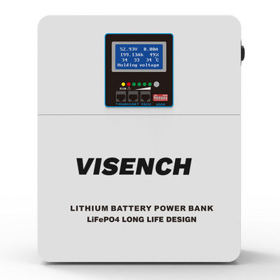 Wall mounted 24v 100ah 5kw 10kw 20kw Lifepo4 Lithium ion Energy Storage Battery  Rechargeable Pack for  Home solar  system