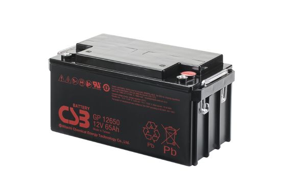 CSB GP12650 12V 65Ah Energy Storage Rechargeable VRLA 12V 65Ah CSB Battery