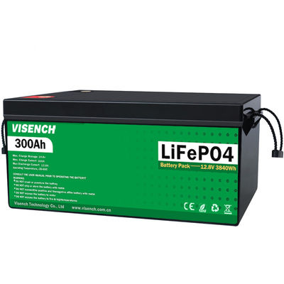 Visench batterie ricaricabili agli ioni di litio 12V 300Ah LiFePO4