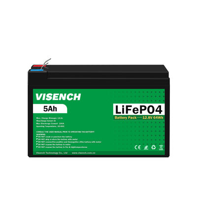 Visench OEM 10Kw 12V 5Ah Ricaricabile Li-Ion Storage Lithium Ion Lifepo4 Battery Cell Pack