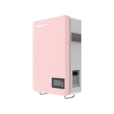 Home Alta tensione Montaggio a parete 51.2 V 200Ah Bms Lfp Sistema di accumulo di energia solare 48V 100Ah Lifepo4 Batteria agli ioni di litio