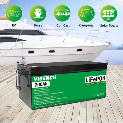 Visench Direct factory  Lithium 12V 24V 100 ah lithium battery  Deep 6000 Cycles with BMS for solar inverter energy storage syst