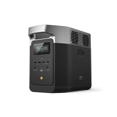 Home LiFePO4 Batteria Stazione elettrica portatile DELTA 2 ECOFLOW Ricarica rapida AC 1800W 1024Wh Backup