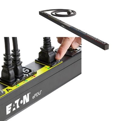 24 Way EATON EFLXB22 FLEXPDU BASIC 0U C20 16A 1P 20XC13 4XC19 PDU monitorato