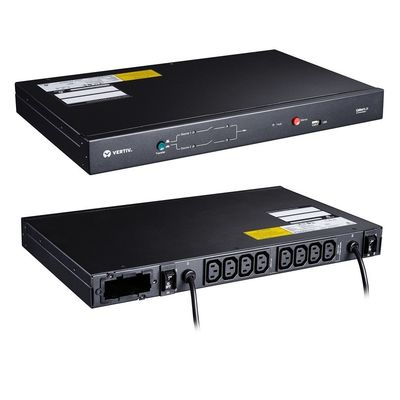 10A IEC Socket Standard Network Card VERTIV Interruttore di commutazione statica a doppio ingresso di potenza