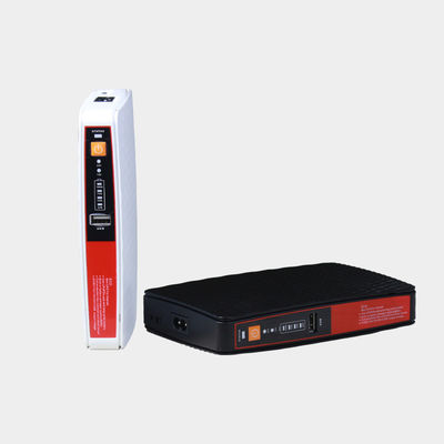 Mini UPS per Wi-Fi Router CCTV 5V 12V 24V DC Bianco OEM Protezione Adapter Batteria lunga