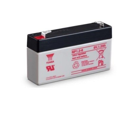 6v 1.2ah Batteria ricaricabile per lo stoccaggio dell'energia Batteria ad acido piombo adatta per generatori di ossigeno per dispositivi medici