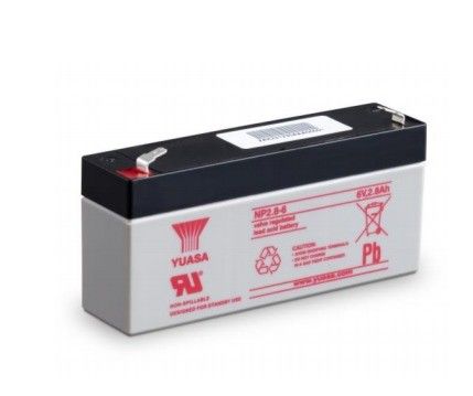 Batteria a piombo acido 6V 2.8AH