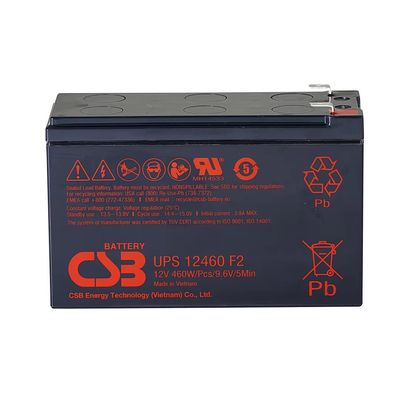 Batteria CSB UPS12460 12V 460W batteria a piombo-acido regolato senza valvola per il centro dati UPS