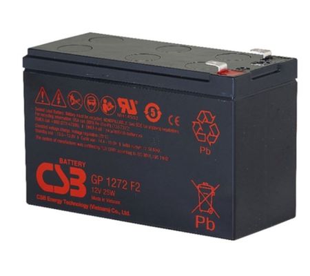 CSB GP1272 F2 12V 25W batteria al piombo-acido regolato a valvola senza manutenzione ad alte prestazioni