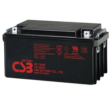 CSB GP12650 12V 65Ah Immagazzinamento di energia VRLA ricaricabile 12V 65Ah CSB batteria
