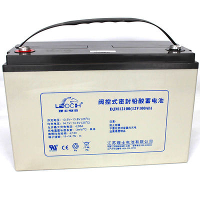 12V 100AH Leoch DJM12100 Batteria al piombo senza manutenzione per UPS