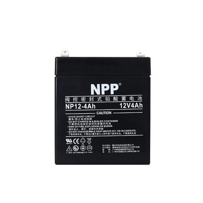 NPP NP12-4Ah ricaricabile acido di piombo sigillato 12V 4Ah batteria di lunga durata