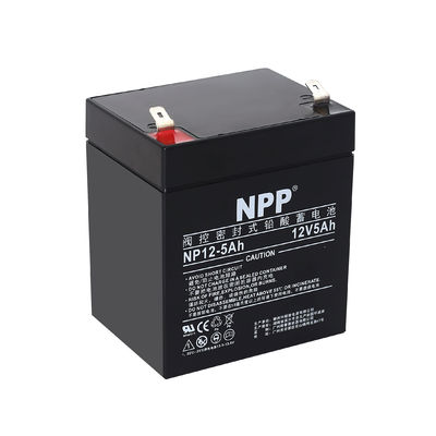 NPP NP12-5Ah Best Energy Storage Free Rechargeable Sealed Lead Acid 12V 5Ah Batteria