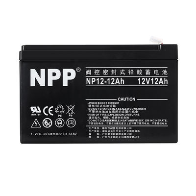 NPP NP12-12Ah Best Energy Storage Maintenance Free Rechargeable Sealed Lead Acid 12V 12Ah Batteria