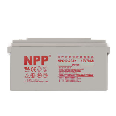 12V 70AH GEL Batteria di ricambio per la centrale nucleare NPG12-70Ah