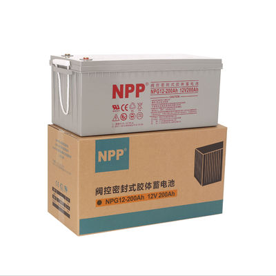 Batteria a ciclo profondo in gel NPG12-250Ah La soluzione definitiva per applicazioni da 12V a 250Ah