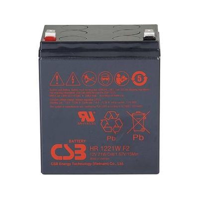 Batteria CSB HR1221W 12V 21W Batterie secche a piombo-acido ricaricabili ad alte prestazioni per energia elettrica