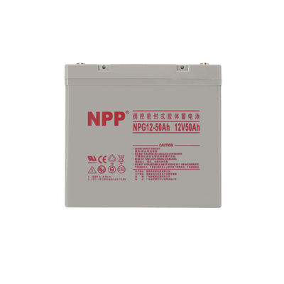 NPP NPG12-50Ah Gel ricaricabile a ciclo profondo Batteria Valvola regolato batteria al piombo acido batteria di stoccaggio batteria gel