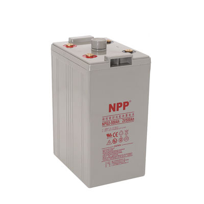Deep Cycle AGM Batterie sigillate a piombo acido NPG2-500 2V 500Ah Immagazzinamento di energia solare Batteria GEL