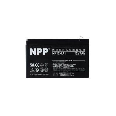 Affidabile in climi estremamente caldi/freddi 12V7AH batteria al piombo-acido con ampia tolleranza di temperatura