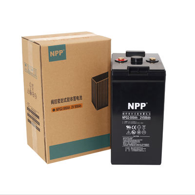 Deep Cycle AGM Batterie sigillate a piombo acido NPG2-500 2V 500Ah Immagazzinamento di energia solare Batteria GEL