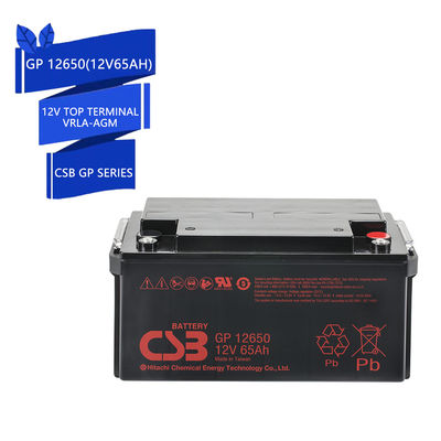 CSB GP12650 12V 65Ah Immagazzinamento di energia VRLA ricaricabile 12V 65Ah CSB batteria